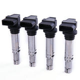 4PCS Ignition Coil 036 905 715 F , 036 905 715F , 036905715F For Golf J-etta Beetle Polo A1 A3 1.6FSI 1.4T