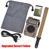 Upgraded Full Band Radio Portable FM/MW/SW/WB Radio Receiver Bluetooth 5.0 Speaker TF Music Player Support Alarm Clock Lock