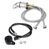 Spa Beauty Salon Shampoo Bowl Sink Hair Salon Building Materials Accessories Bathroom Hot Cold Faucet Spray Hose Replacement Set