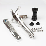 Litepro LP Aluminum Alloy Foldable Bike Crank 170 Mm  BCD 130mm  Folding Bike Crankset Tooth Plate Bike Crankset Mtb Parts