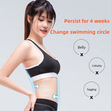 Abs Trainer Muscle Stimulator with USB Rechargeable Abdominal Toning Slim Belt EMS Vibration Fitness Massager