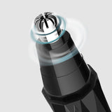 2In1 Electric Ear Nose Trimmer For Men's Shaver Rechargeable Hair Removal Eyebrow Trimer Safe Lasting Face Care Tool Kit