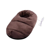 Electric Foot Warmer Heating Shoes Warm Slippers Rechargeable Pad Winter Feet Leg Thermostat Heater Mat Health Foot Care Product