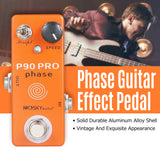 MOSKYaudio P90 PRO PHASE Phaser Pedal Guitar Effects Single Mini Vintage Phaser Pedal Effect Pedal Guitar Accessories
