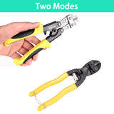 8 Inches 200mm Mini Bolt Cutter  Anti-rust Sharp Bolt Cutter Pliers   Household Construction Workers Bolt Cutter