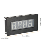High Precision Digital Tachometer with 0.56-Inch Green LED Display Motor Speed Measurement Module Speed Value Measurement