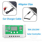 Solar Panel Power Bank Solar Panel Charger with Solar Cell with Battery Intelligent Regulator Waterproof Solar Battery Chargers