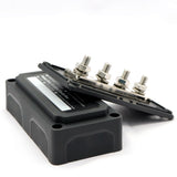 3xHeavy Duty 4 Way Bus Bar/Power Distribution Box with Screw On Cover 300A