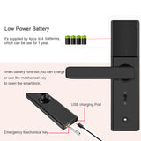 WIFI Tuya Smart Door Lock Smart Lock Fingerprint Door Lock Password IC Card Door Lock APP Remotely Fechadura Digital Door Lock
