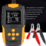 12V/24V Car Battery Tester LCD Digital Battery Analyzer Car Charge Diagnostic Tool SOH SOC CCA IR Measurement for Car Truck