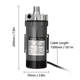 Beer Home Brewing Stainless Steel Magnetic Pump Homebrew Food Grade High Temperature Resisting Drive Pump Inflation Device