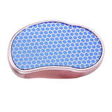 Foot File Remove Dead Skin Glass File and Rub Foot Board Nano Glass Foot Grinder (Rosy Golden)