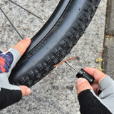 Bicycle Tubeless Tire Repair Tool Tyre Puncture Repair MTB Road Bike Urgent Tire Repair Kit with Rubber Stripes Tire Puncture