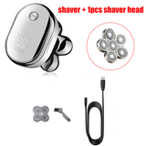 6 Blades Digital Display Rechargeable Electric Shaver  Men Hair Beard Trimmer Electric Razor Wet Dry Men Face Shaving Machine