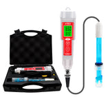 Ph-618L Portable PH Meter 2 in 1 PH Temperature Water Quality Tester with Backlight for Swimming Pool Drink Water Aquarium