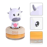 1Pc Shaking Head Cow Statue Nice Fine Chic Home Decoration Year of the Ox Ornament Aroma Ox Ornament Car Interior Decor