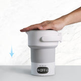Foldable Electric Kettle 600ML Silicone Kettle Boiling Water Heater Portable for Tea Coffee Hot Drinking Travel