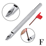 Alloy Turning Tool With Wood Carbide Insert Cutter Square/Round DIY Lathe Rotary Cutter Rod Woodworking Machine Accessories