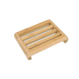 Bamboo Wooden Soap Dish Wood Soap Case Holder for Bathroom Shower Kitchen Scrubber Rectangle & Deep Wooden