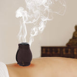 1 Set Ceramic Body Massager Cupping Cup Moxibustion Acupuntura Points Box
