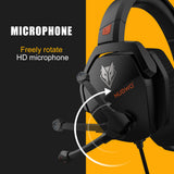 NUBWO N16 Over Ear Gaming Headset 3.5mm Wired Gaming Earphone Noise Cancelling with HD Microphone for PS4 PC Computer Laptop
