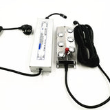 DC 48V 6 Head Air Humidifier Ultrasonic Mist Maker Fogger Greenhouse For Hydroponics+220V Waterproof Switching Power Supply