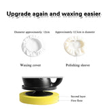 Portable Car Polishing Machine 1500rpm Automobile Car Polisher Waxing Machine Electric Waxer Buffing Sanding Tool