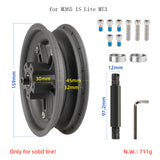 8.5 Inch Electric Scooter Split Wheel Hub Aluminum Alloy Rear Wheel Rims Solid Tire Modification Accessories for PRO/PRO2