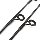 NEW 58cm Winter Ice Fishing Rods 2 tips Spinning Rod Carbon  Fiber Ice pole Ultra-light  Carp Fishing Free shipping