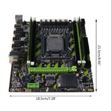 F19E X79G Motherboard LGA 2011 DDR3 Mainboard E5 2620 CPU 2x4G Memory Card for In-tel
