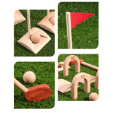 Educational Kids Golf Toys Set Boys Outdoor Sports Toy Child Yard Play Birthday Gifts for over 3-Year-Olds Girls Ball Set