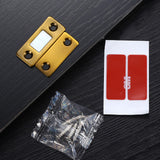 2pcs/Set Magnetic Cabinet Catches Magnet Door Stops Hidden Door Closer With Screw For Closet Cupboard Furniture Hardware