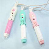 110-240V Portable Travel Electric Mini Hair Curler Curling Iron Fast Small Tourmaline Ceramic Wavy Tong   Styling Tool