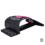 1pc Back Stretch Equipment Massager Health Care Stretcher Fitness Lumbar Support Relaxation Spine Pain Relief Dropshipping