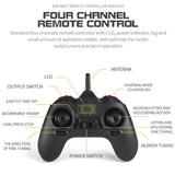 YU XIANG F03 RC Helicopter 4CH Flybarless One Key Take off Height Hold Helicopter with 6-axis Gyro RC Helicopter for Beginner