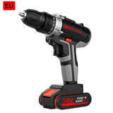 12V Multifunctional Rotary Electric Drill cordless impact drill High-power brushless impact drill screwdriver drill Power Tools