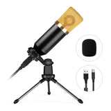 Professional BM700 USB Microphone Home Stereo Sound Recording Condenser PC Microphone for Party Online Meeting Karaoke Vocal mic