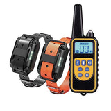 Electric Remote 800m Control Dog Training Device LCD Display IP67 Waterproof Beep/Vibration/Electric Shock All Size Dog Collar