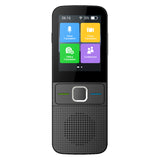 Language Translator Rechargeable Two-Way Interpreter Device Digital Business Adults Seniors Learning Equipment Black