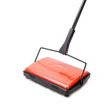 Cleanhome Carpet Floor Sweeper Cleaner for Home Office Carpets Rugs Undercoat Carpets Dust Scraps Paper Cleaning with Brush