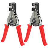 2 Pcs Manual Wire Stripper Cutter Hand Wire Stripping Plier Cable Repair Tool