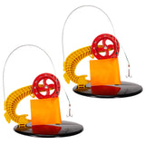 2pcs Portable Winter Ice Fishing Rod Tip-Up Flags Indicator Ice Fishing Tackle Gear