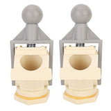 2 Pcs Plastic Bee Honey Tap Gate Valve Accessory for Beekeeping Extractor Equipment Suitable for the Honey Machine