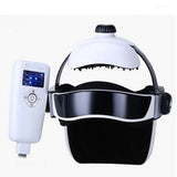 3D Electric Head Massager Intelligent Air Pressure Vibration Finger Press Relaxation With Music Soothing Relax Helmet
