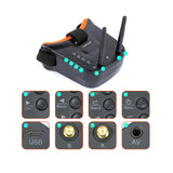 DIY 175mm Six-Axle Mini Airframe DIY FPV Racing Drone with 1/1.8" 1200TVL 2.1mm+ND Filter FPV Goggles T8S/FS-i6 FS I6 TX