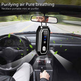 Mini Air Purifier Home Portable 800Mah Battery 120 Million Negative Ion Ionizer Gift Car Hanging Neck Air Purifier