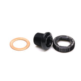 M15 M26 Outdoor Cycling Road Bicycle Crank Arm Bolt Self Extracting Aluminum Alloy Easy Install Multifunction Replacement Parts