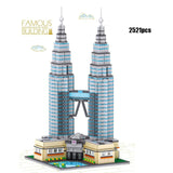 MOC 2734pcs City Streetview series The brickstive Modern Library Model Building Blocks Bricks Kids Toys Gifts Christmas gifts