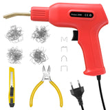 Handy Plastic Welding Gun 50W Welder Garage Tools Hot Staplers Machine PVC Plastic Repairing Machine Car Bumper Repair Gun