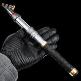 Winter Fishing Short Pole Long Throw Sea Fishing Boat Fishing Rod Mini Fishing Rod Telescopic Fishing Rod High Quality 1.5m-3.6m